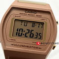 Casio Casio B640WMR-5AEF  японские мужские часы на браслете сталь с ip покрытием боковой вид
