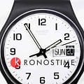 Swatch Swatch Gent Standard GB743-S26 gent швейцарские женские часы на браслете пластик боковой вид