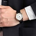 Casio Casio Collection MTP-V002GL-7B2UDF (MTP-V002GL-7B2) collection японские мужские часы на браслете кожаный боковой вид