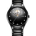 Rado Rado True Secret Diamonds R27107732 Automatic R27107732 механические мужские часы  черный циферблат, браслет высокотехнологичная керамика — вид спереди