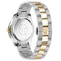 Philipp Plein Philipp Plein GMT-I Challenger  PWPZA0224  немецкие мужские часы на браслете сталь с ip покрытием боковой вид