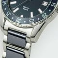 Jacques Lemans Jacques Lemans High Tech Ceramic 42-12B кварцевые женские часы часы, крупный план синий циферблат