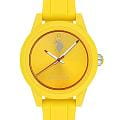 U.S. Polo Assn. U.S. Polo Assn. Yard USPA2007-10  USPA2007-10 кварцевые женские часы  желтый циферблат, браслет силикон — вид спереди