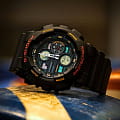 Casio Casio G-Shock GA-140-1A4DR (GA-140-1A4) — наручные мужские часы наручные часы в перспективе черный циферблат