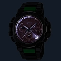 Casio MTG-B3000BD-1A2 наручные мужские часы застежка крупным планом
