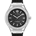 Philipp Plein Philipp Plein Plein Underdog PWUFA0125  PWUFA0125 кварцевые мужские часы  черный циферблат, браслет силикон — вид спереди