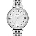 Fossil Fossil Carlie ES3920  ES3920 кварцевые женские часы  белый циферблат, браслет нержавеющая сталь — вид спереди