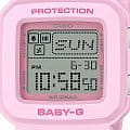 Casio Casio Baby-G BGD-10-4DR (BGD-10-4)   наручные женские часы фото под углом.