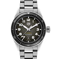 TAG Heuer TAG Heuer Autavia WBE5114.EB0173  WBE5114.EB0173 механические мужские часы  коричневый циферблат, браслет нержавеющая сталь — вид спереди