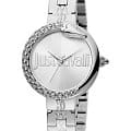 Just Cavalli Just Cavalli JC1L097M0065  JC1L097M0065 кварцевые женские часы  серебристый циферблат, браслет нержавеющая сталь — вид спереди