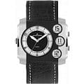 Jacques Lemans Jacques Lemans 1-1780C  1-1780C кварцевые мужские часы   циферблат, браслет кожа + текстиль — вид спереди