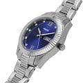 Fossil Fossil Scarlette ES5197 кварцевые женские часы часы, крупный план синий циферблат