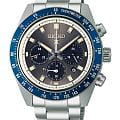 Seiko Seiko Prospex Speedtimer SSC939P1 Speedtimer SSC939P1 кварцевые мужские часы  синий циферблат, браслет нержавеющая сталь — вид спереди