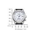 Citizen Citizen Eco-Drive CB0270-10A eco-drive японские мужские часы на браслете кожаный боковой вид