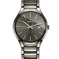 Rado Rado True Automatic R27057102 Automatic R27057102 механические мужские часы  серый циферблат, браслет высокотехнологичная плазменная керамика — вид спереди