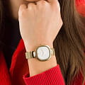 Obaku V277LXGIMG наручные женские часы застежка крупным планом