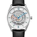 Kenneth Cole Kenneth Cole Automatic KC50205001  KC50205001 механические мужские часы  белый циферблат, браслет кожаный — вид спереди
