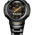 Casio Casio G-Shock AWM-500GC-1AJR электронные мужские часы часы, крупный план черный циферблат