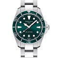 Certina Certina DS Action C048.410.11.091.00  C0484101109100 механические мужские часы  бирюзовый циферблат, браслет нержавеющая сталь — вид спереди