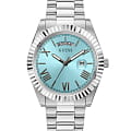 Guess Guess GW0265G11  GW0265G11 кварцевые мужские часы  синий циферблат, браслет нержавеющая сталь — вид спереди