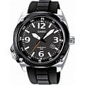 Casio Casio MTF-E001-1A mtp японские мужские часы на браслете  боковой вид