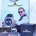 Jacques Lemans Jacques Lemans 1-1799B мужские часы серебристый циферблат на запястье