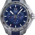 Aviator Aviator MiG‑35 M.2.19.0.143.6  M.2.19.0.143.6 кварцевые мужские часы  синий циферблат, браслет силикон — вид спереди