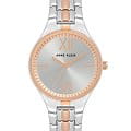 Anne Klein Anne Klein Metals 4061SVRT  4061SVRT кварцевые женские часы  серебристый циферблат, браслет нержавеющая сталь с ip-покрытием — вид спереди