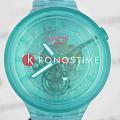 Swatch Swatch Big Bold Biosourced Lacquered SB05L101  наручные мужские часы фото под углом.