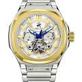Beverly Hills Polo Club Beverly Hills Polo Club Automatic BP3749X.230  BP3749X.230 механические мужские часы  антрацитовый циферблат, браслет нержавеющая сталь — вид спереди