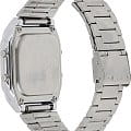 Casio Casio Collection DB-360-1A  японские мужские часы на браслете нержавеющая сталь боковой вид