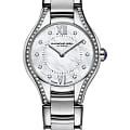 Raymond Weil Raymond Weil Noemia 5124-STS-00985  5124-STS-00985 кварцевые женские часы  белый циферблат, браслет нержавеющая сталь — вид спереди