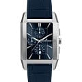 Jacques Lemans Jacques Lemans Classic 1-2161C  1-2161C кварцевые мужские часы  синий циферблат, браслет кожаный — вид спереди