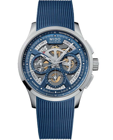 Mido Multifort Skeleton Chronograph M038.662.17.040.00