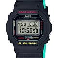 Casio Casio G-Shock DW-5600CMB-1E DW-5600 DW-5600CMB-1E электронные мужские часы  серый циферблат, браслет каучук — вид спереди
