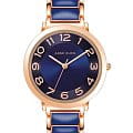 Anne Klein Anne Klein Metals 3920NVRG  3920NVRG кварцевые женские часы  синий циферблат, браслет сталь c pvd покрытием — вид спереди