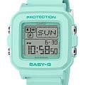 Casio Casio Baby-G BGD-10-3DR (BGD-10-3)   BGD-10-3DR электронные женские часы   циферблат, браслет пластик — вид спереди