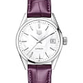 TAG Heuer TAG Heuer Carrera Lady WBK1311.FC8261  WBK1311.FC8261 кварцевые женские часы  перламутровый циферблат, браслет кожаный — вид спереди