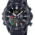 Casio Casio Edifice ECB-40MP-1ADF (ECB-40MP-1A) ECB ECB-40MP-1A кварцевые мужские часы  цветной циферблат, браслет пластик — вид спереди