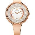Swarovski Swarovski Crystalline Pure 5269250  5269250 кварцевые женские часы  белый циферблат, браслет нержавеющая сталь с pvd-покрытием — вид спереди