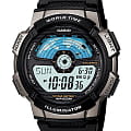 Casio Casio Collection AE-1100W-1AVSDF (AE-1100W-1A)  AE-1100W-1A кварцевые мужские часы  серый циферблат, браслет пластик — вид спереди