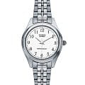 Casio Casio Collection LTP-1129A-7B  LTP-1129A-7B кварцевые женские часы  белый циферблат, браслет нержавеющая сталь — вид спереди