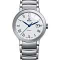 Rado Rado Centrix R30940013 Automatic R30940013 механические женские часы  белый циферблат, браслет сталь + керамические вставки — вид спереди