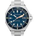 Spinnaker Spinnaker Dumas SP-5081-GG  SP-5081-GG механические мужские часы  синий циферблат, браслет нержавеющая сталь — вид спереди