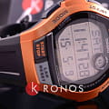 Casio Casio Collection WS-2000H-4A  японские мужские часы на браслете пластик боковой вид