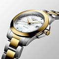 Longines Longines Conquest L3.377.3.87.7 женские часы перламутровый циферблат на запястье