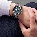 Citizen Citizen Eco-Drive CA4610-85X кварцевые мужские часы часы, крупный план зеленый циферблат