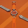 Оригинальные часы Maurice Lacroix Maurice Lacroix Aikon Automatic Limited Summer Edition AI6008-SS00F-530-E механические калибр механизма ml115 общий вид