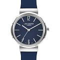Lee Cooper Lee Cooper LC07624.399  LC07624.399 кварцевые женские часы  синий циферблат, браслет кожаный — вид спереди