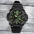 Casio Casio Collection MCW-100H-3A illuminator японские мужские часы на браслете пластик боковой вид